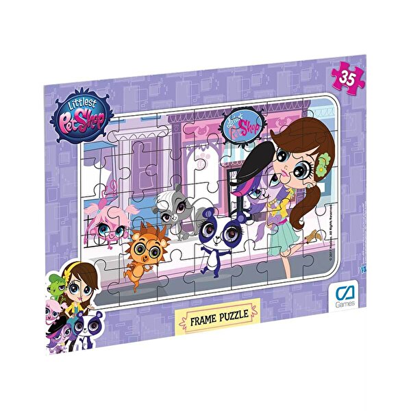 Littlest Pet Shop Frame Puzzle 35 Parça