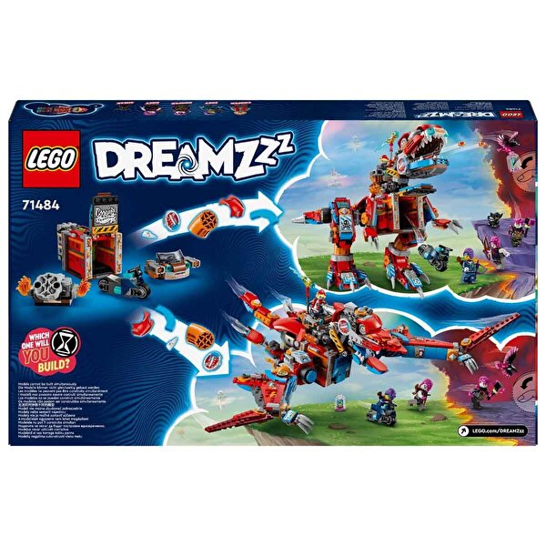LEGO DREAMZzz Cooper’ın Robot Dinozoru C-Rex 71484