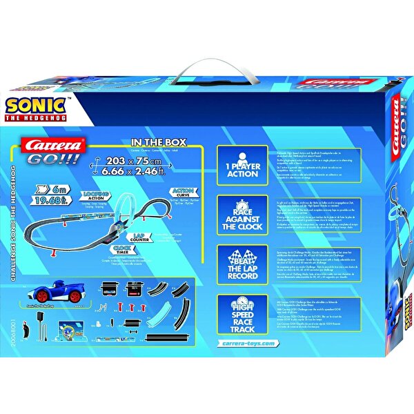 Carrera Go Challenge Sonic Tek Kişilik Yarış Pisti