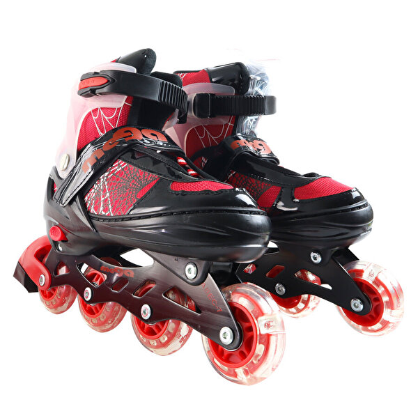 Mega Işıklı Kırmızı L Beden Paten