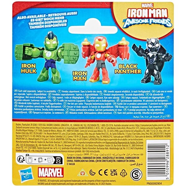 Iron Man and His Awesome Friends Figürleri Iron Man G1467