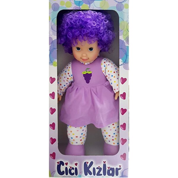 Mor Cici Kızlar 45 cm.