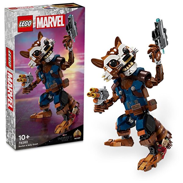 LEGO Marvel Rocket ve Bebek Groot 76282