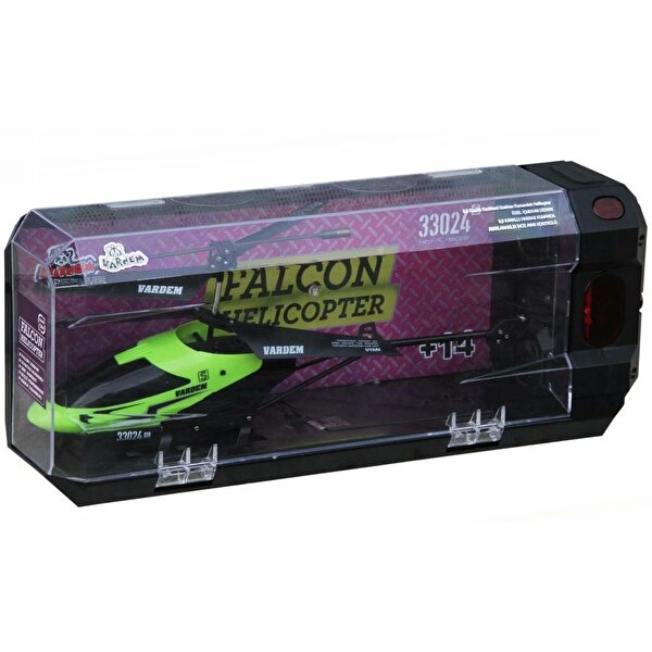 PVC Kutulu 3.5 Ch Büyük Falcon Helikopter Yeşil