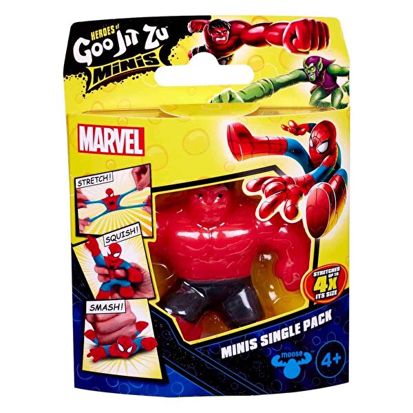 Goojitzu Marvel Minis Figür Tekli Paket S8 CDU12-08275 Red Hulk