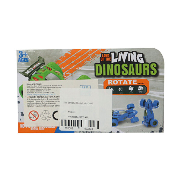 Akrobatik Sürtmeli Yarış Arabası Gri