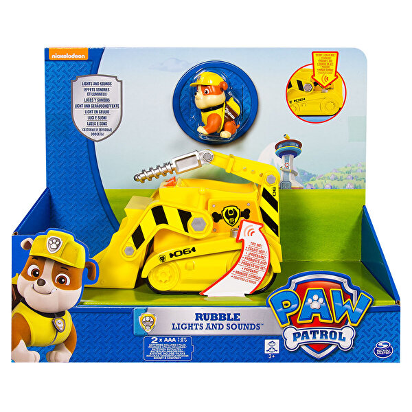Paw Patrol Sesli ve Işıklı Görev Aracı