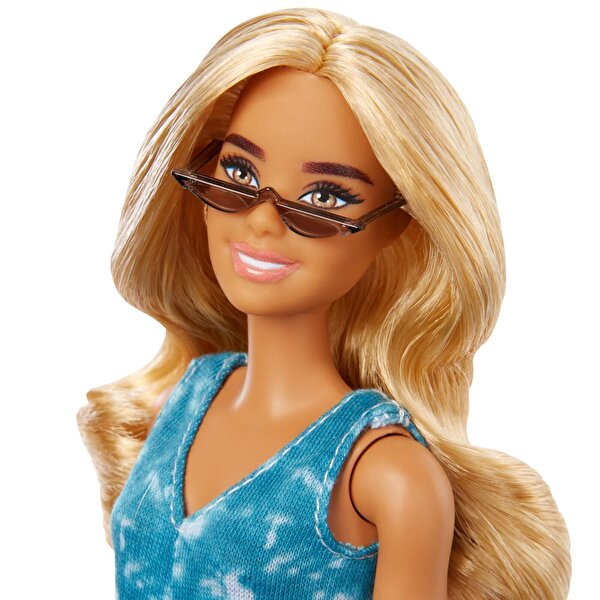 Barbie Büyüleyici Parti Bebekleri Mavi Şort Tulumlu GRB65