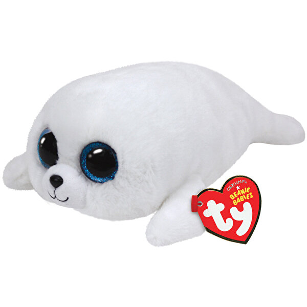 TY Beanie Babies Icy Fok Balığı Peluş 15 cm