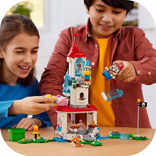 LEGO Super Mario Cat Peach Kostümü Donmuş Kule Ek Macera Seti 71407