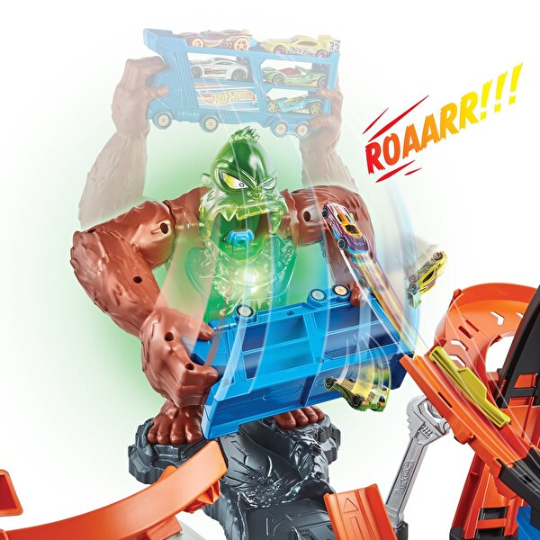 Hot Wheels Zehirli Goril Saldırısı Oyun Seti GTT94