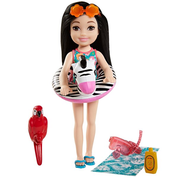 Barbie ve Chelsea Kayıp Doğum Günü Chelsea ve Hayvanları Oyun Setleri GRT83