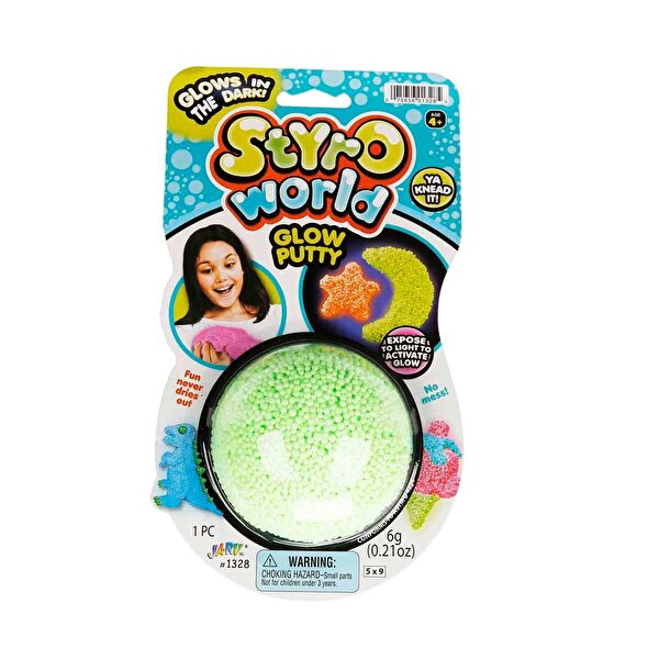 Karanlıkta Parlayan Köpük Top Yeşil