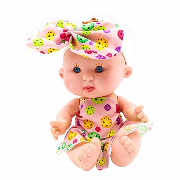 Bebiş Bebek Açık Pembe Elbiseli