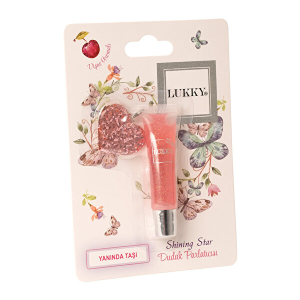 Lukky Simli Vişne Aromalı Dudak Parlatıcısı