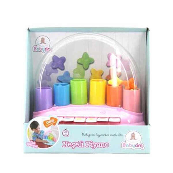 Babycim Eğlence Piyanosu Pembe