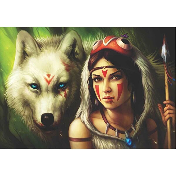 Anatolian Puzzle 500 Parça Savaşçı Prenses