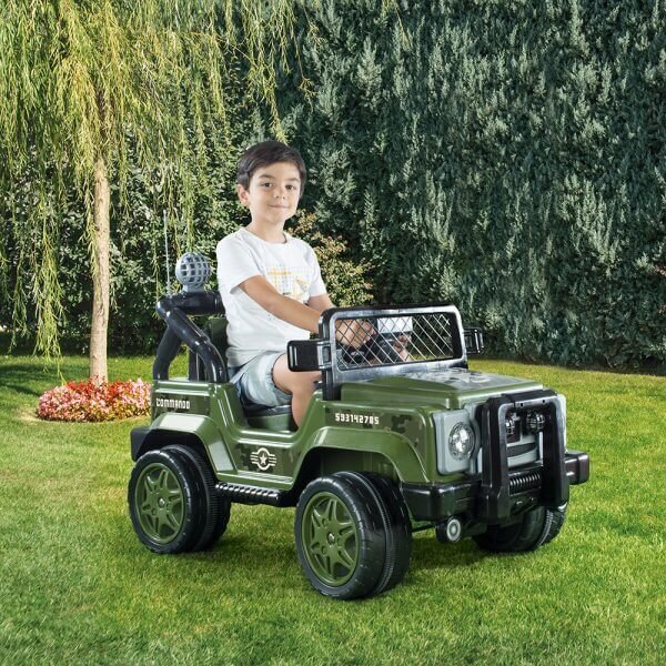 Commando 12 V Uzaktan Kumandalı Akülü Jeep