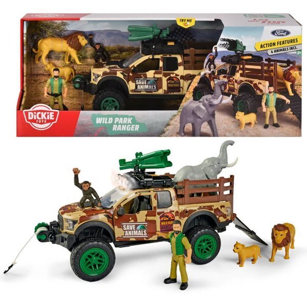 Dickie Toys Vahşi Doğa Korucu Seti