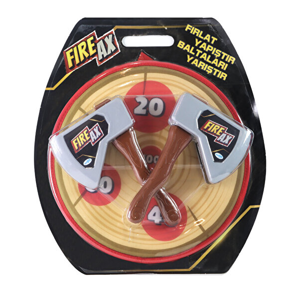 Mega Hedefli Cırtlı Balta Seti