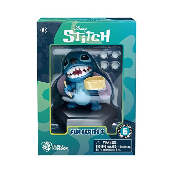 Disney Stitch Fun Serisi 2 Tekli Figür Paketi Xiao Long Stitch