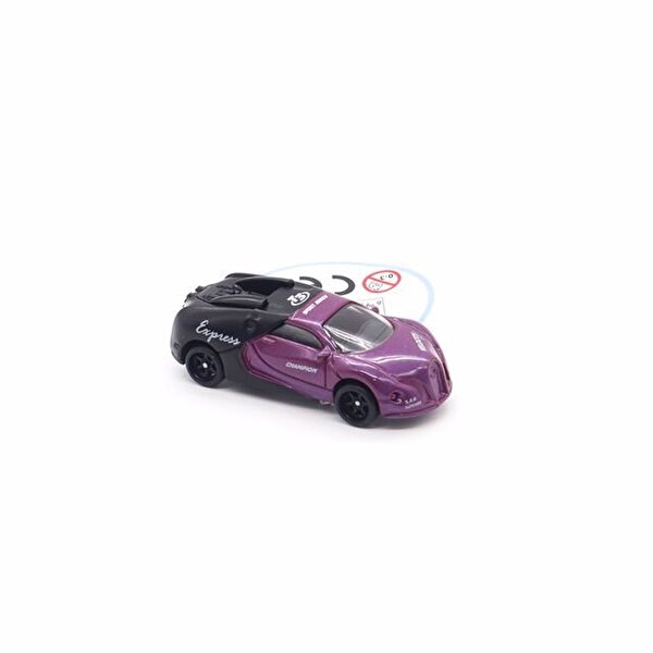 Die Cast Velocity Araba Mor Siyah
