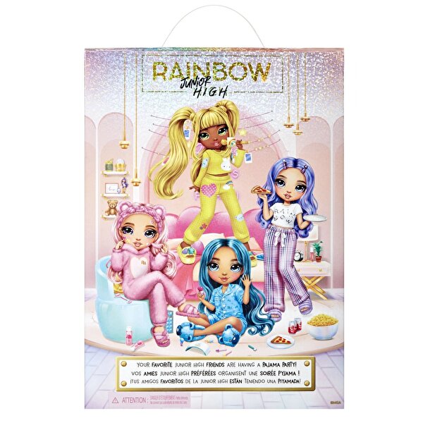 Rainbow High Jr. High Pijama Partisi Bebeği Bella Parker