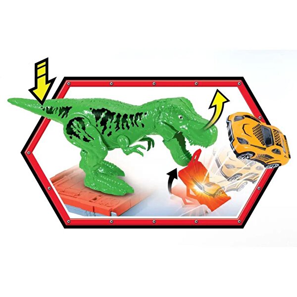 Express Wheels Dino Attack Oyun Seti