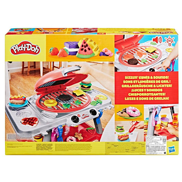Play Doh Işıklı ve Sesli Sizzlin Izgara Oyun Seti G0500