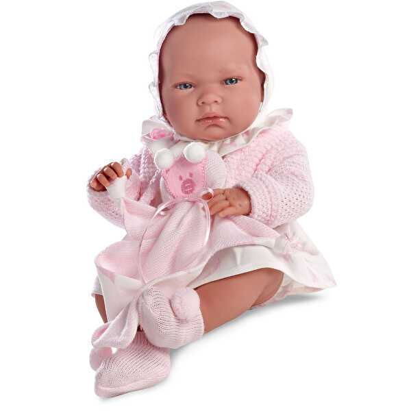 Llorens Nica Vestido Rosa 38 Cm