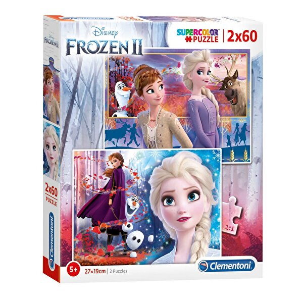 Clementoni Puzzle 2x60 Parça Frozen 2