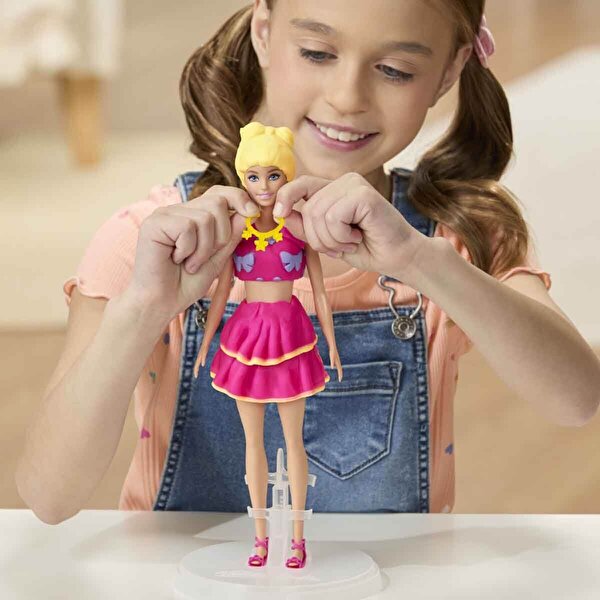 Play Doh Barbie Fırfırlar ve Fiyonklar Oyun Hamuru Seti G1361