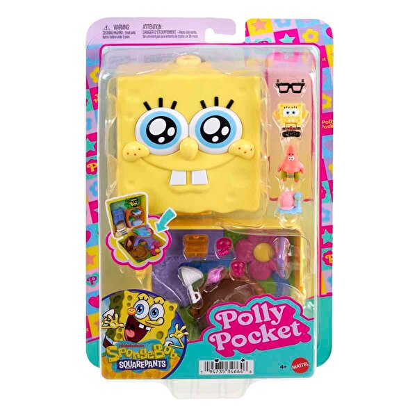 Polly Pocket Partnership Sünger Bob Mini Oyun Seti JKC84