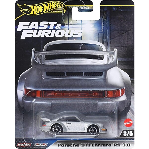 Hot Wheels Hızlı ve Öfkeli Premium Arabalar Porsche 911 Carrera RS 3.8 JBM03