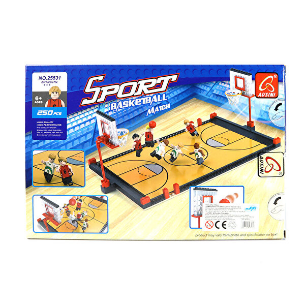 Ausini Sport Set Çift Pota Basketbol 25531