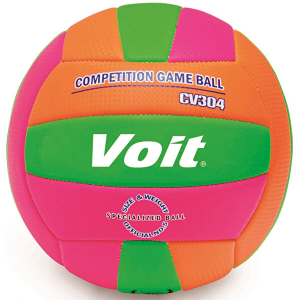 Voit CV304 Voleybol Topu N5 Pembe-Yeşil-Turuncu