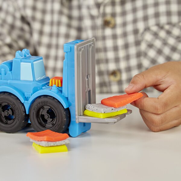 Play-Doh Çalışkan Vinç ve Forklift E5400