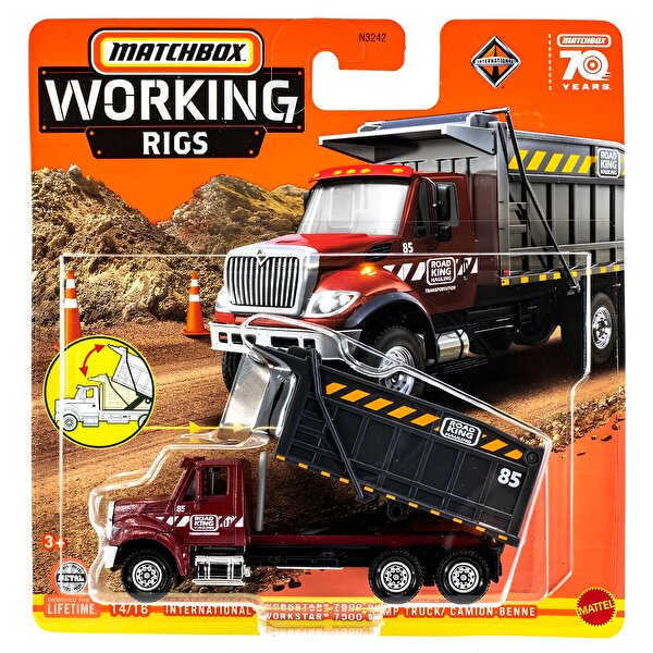 Matchbox İş Makinaları İnternational Workstar 7500 Dump HLN01