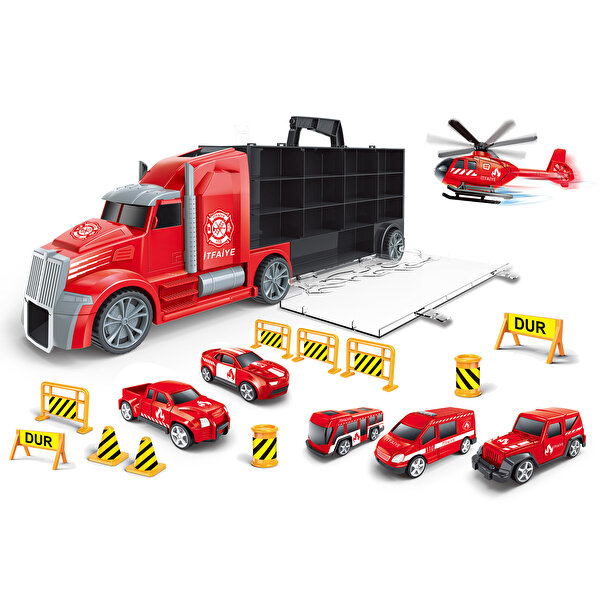 Taşınabilir Kamyonlu İtfaiye Seti 666-03G