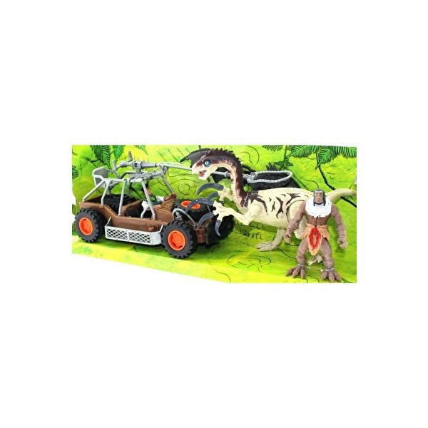 Dinozor Avcısı Buggy'li  Oyun Seti