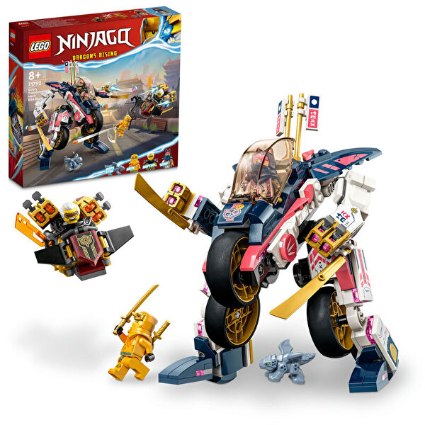 LEGO Ninjago Sora’nın Dönüşen Robot Motosiklet Yarışçısı 71792
