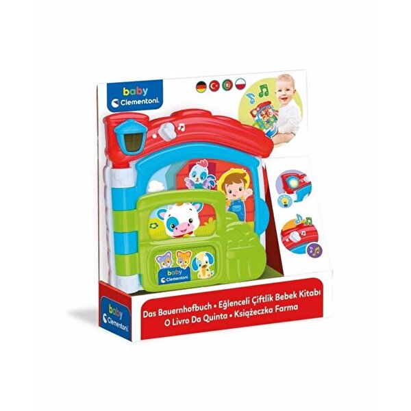 Baby Clementoni Bebek Kitabı Çiftlik Hayvanları