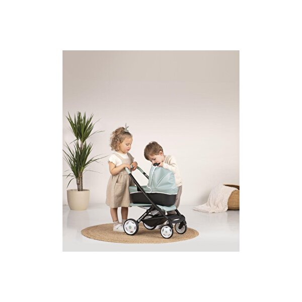 Smoby Maxi Cosi & Quinny Gri 3'ü1 arada Oyuncak Bebek Arabası