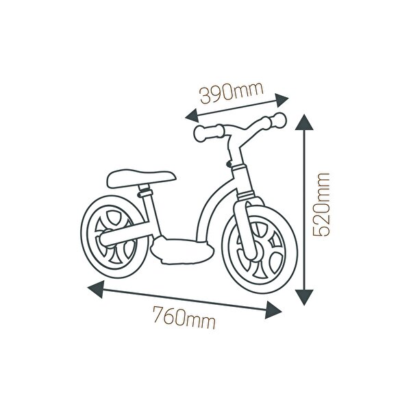 Smoby Balance Comfort Denge Bisikleti