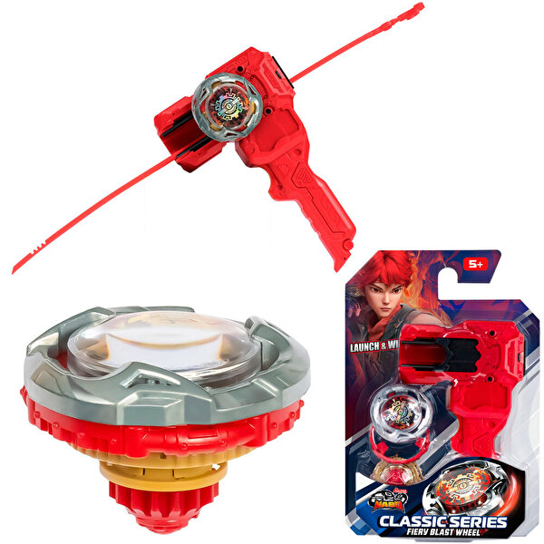 Infinity Nado Fiery Blast Wheel Topaç ve Fırlatıcı Seti