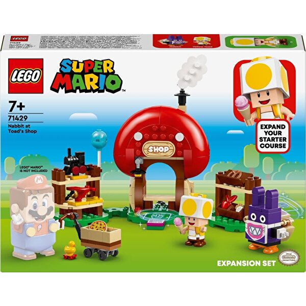 LEGO Super Mario Nabbit Toad'un Dükkanında Ek Macera Seti 71429