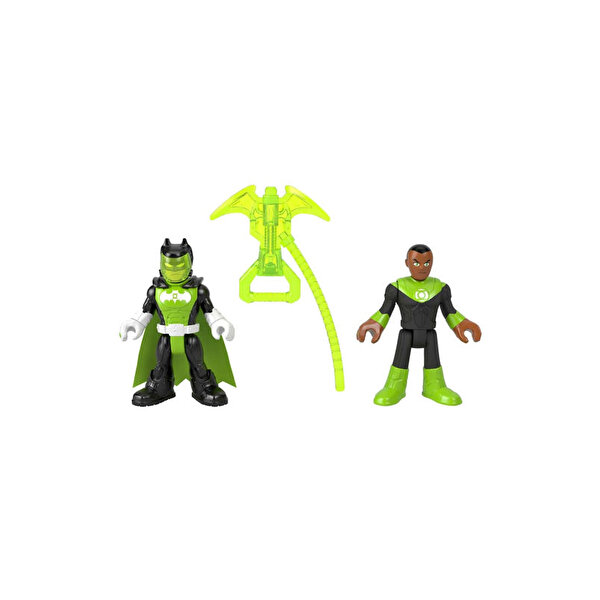 Imaginext DC Super Friends Aksiyon Figürleri Batman Green Lantern HML10