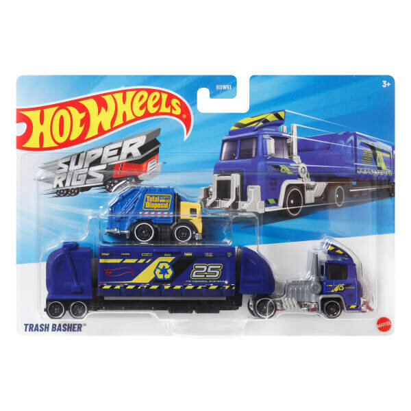 Hot Wheels Taşıyıcı Tırlar Trash Basher JDJ59