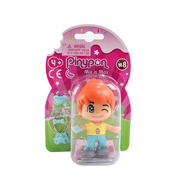 Pinypon Tekli Figür Seri 8 Turuncu Saçlı Oğlan