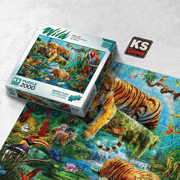 Ks Games Tigers İdyll 2000 Parça Puzzle